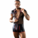 Men's One Piece Sexy Zipper Costume Black/Red O/S