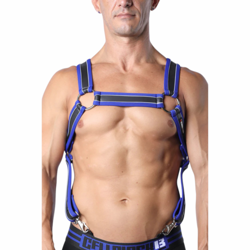 Mercury Neoprene Harness Black/Blue