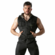 Mesh Vest Hoody Black/Khaki