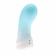 Mist 10 Function Rechargeable Silicone Finger Vibrator Blue 3.25" Silicone