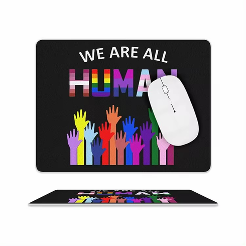 Mouse Pads - Human Black 9.4"