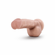 Mr. Jackhammer Dildo Beige 8.5" TPE/TPR/ABS