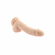 Natural Feel Flexskin Dildo Beige 9.2" TPE/TPR/ABS