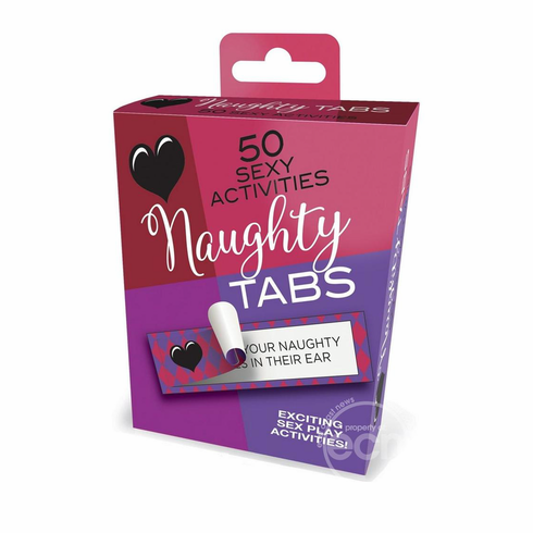 Naughty Tabs Couples Game - 50/pk Coupons/Scratch-Offs