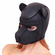 Neoprene Puppy Hood Black and Black One Size