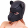 Neoprene Puppy Hood Black and Black One Size