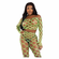 Never Say Never Crop Top and Tights Set Neon Green One Size Crop Top/Pantyhose