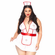 Nightshift Nurse Babydoll Set White/Red Plus Costumes