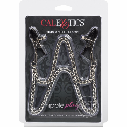 Nipple Play Tiered Nipple Clamps Silver