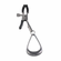 Noir Tuggable Nipple Clamps Black Adjustable