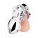 Obedience Cock Cage Silver One Size Stainless Steel