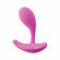 Oly 2 Pressure Sensing App Enabled Wearable Rechargeable Silicone Clit & G Spot Vibrator Pink 4.4" Silicone App