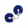 Ouch! Heavy-Duty Fluffy Handcuffs Navy One Size