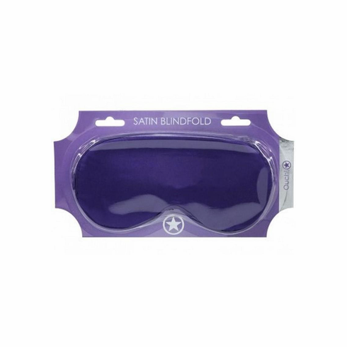 Ouch! Satin Mask Purple One Size