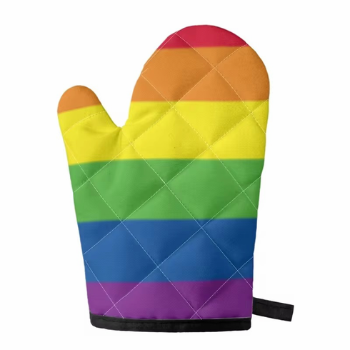 Oven Mitts/Pot Holders Rainbow