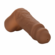 Packer Gear Silicone Hollow STP Brown 6" Silicone