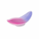 Paradise Rechargeable Silicone Panty Vibe with Remote Pink/Purple 4.2" Silicone Remote