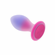 Paradise Rechargeable Silicone Plug Pink/Purple 3.5" Silicone Remote