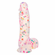 Party Boy Silicone Studs Dildo Multicolor 6" Silicone
