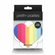 Pasties - Pride Heart & Flower / 2 Pair Rainbow