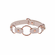 Peaches 'n Cream Ring Day Collar Rose Gold Adjustable