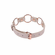 Peaches 'n Cream Ring Day Collar Rose Gold Adjustable