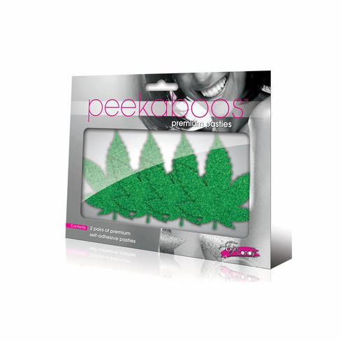 Peekaboo Pasties - Mary Jane / 2 Pair Green