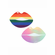 Peekaboo Pasties - Pride Lips / 2 Pair Rainbow