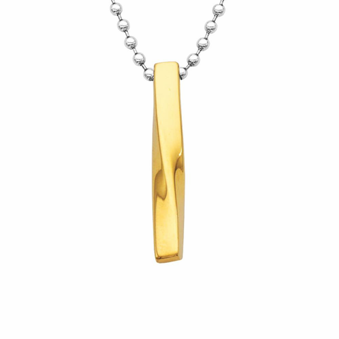 Pendant/Necklaces - Bar Gold