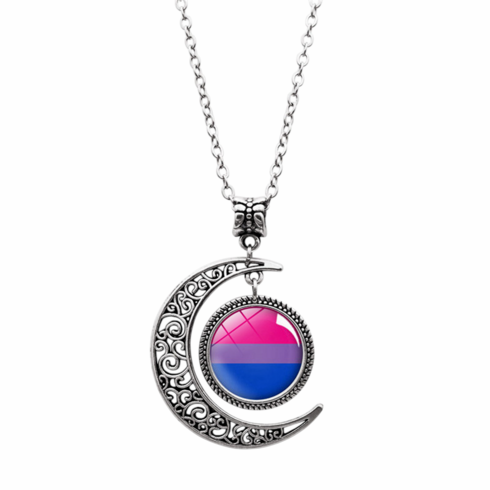 Pendants/Necklaces - Crescent Moon Bi