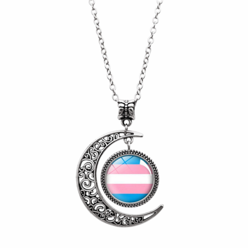 Pendants/Necklaces - Crescent Moon Trans