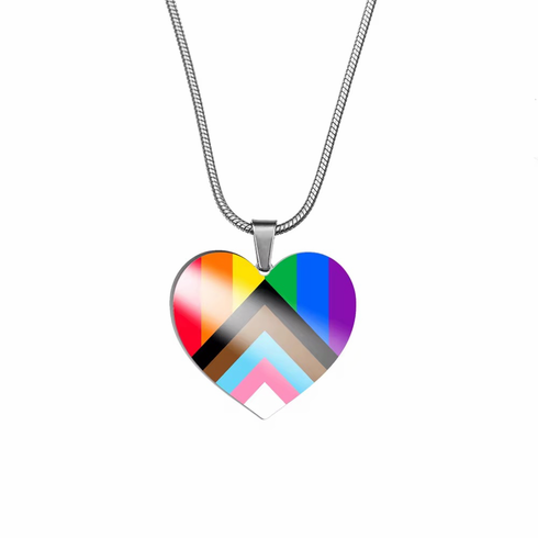 Pendants/Necklaces Progress Adjustable Charm Heart