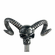 Penis Sound -  Demon with Cum Track Silver 5.5" Stainless Steel