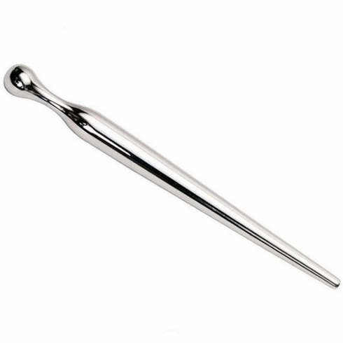 Penis Sound - Tapered Pin Silver 4.75" Stainless Steel