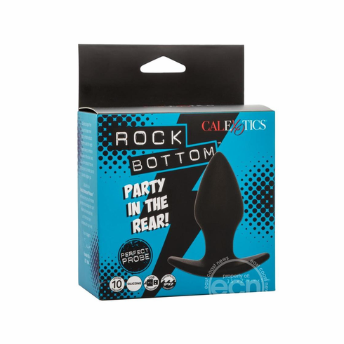 Perfect Rechargeable Silicone Probe Black 3.5" Silicone