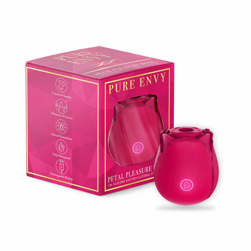 Petal Pleasure Clitoral Stimulator Desert 2.7" Silicone