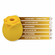 Petal Pleasure Clitoral Stimulator Yellow 2.7" Silicone