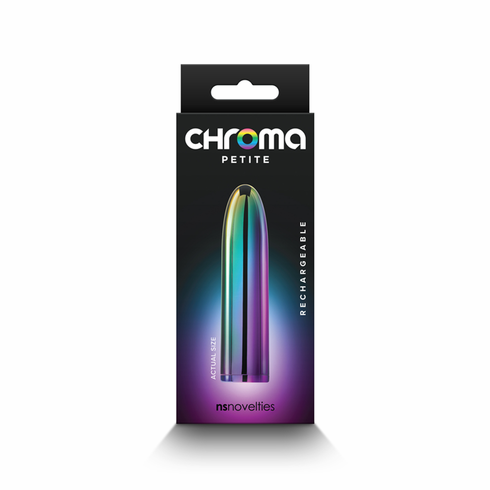 Petite Bullet Rechargeable Vibrator Multicolor 3.4" TPE/TPR/ABS