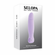 Petite Pecker Rechargeable Silicone Vibrator Purple 3" Silicone