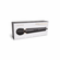 Petite Plug-In Wand Massager Black 9" Silicone