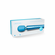 Petite Rechargeable Silicone Vibrating Massager Blue 9" Silicone