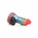Phoenix Vibrating Rechargeable Silicone Dildo with Remote  Rainbow 6.8" Silicone Remote