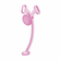 Piss-Thru Flying “V” M2F Inversion Feminizer Transformation Device Pink Adjustable TPE/TPR/ABS