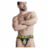PissPig 3D Rubber Urinal Jockstrap Black/Yellow