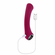 Pleasure Curve Rechargeable Silicone G-Spot Vibrator Red 7.5" Silicone