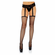 Plus Lumi Fishnet Garterbelt Stocking Black Plus Stockings