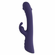 Poppin' Good Time Rechargeable Silicone Rabbit Vibrator Purple 5.25" Silicone
