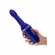 Portable Sex Machine Travel Thruster Rechargeable Silicone Vibrator Purple 4" Silicone