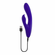 Poseable Bunny Rechargeable Silicone Rabbit Vibrator Purple 8.2" Silicone