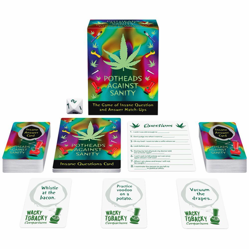 Potheads Against Sanity Card & Dice Game